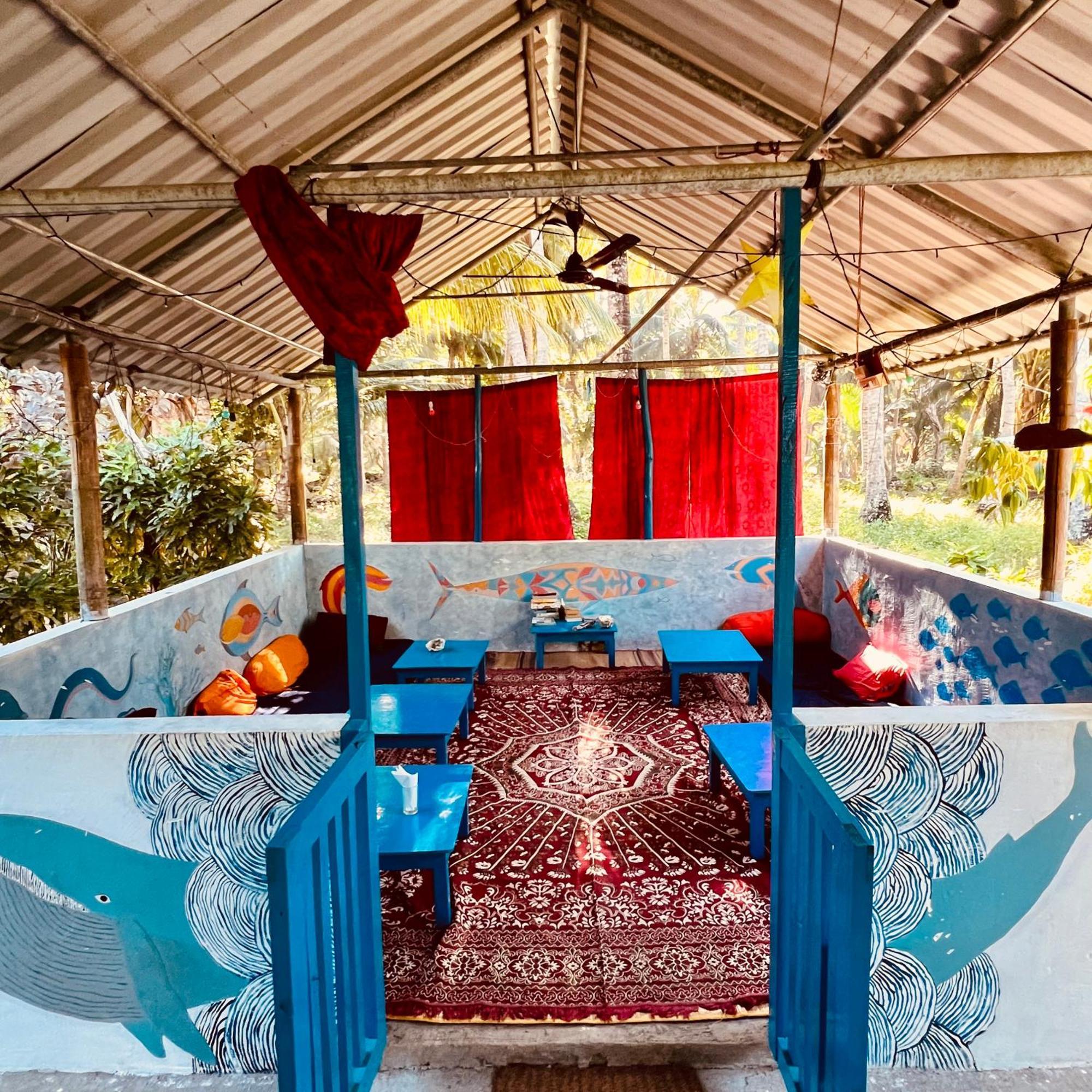 Blue Sea Restaurant & Bungalows Sitapur Exterior foto